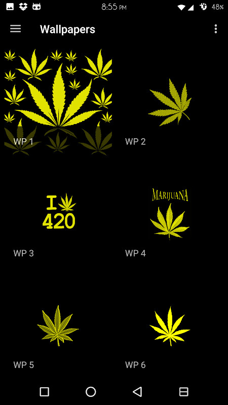 Yellow Potcons Icon Skins screenshot image 1_Popularmodapk.com