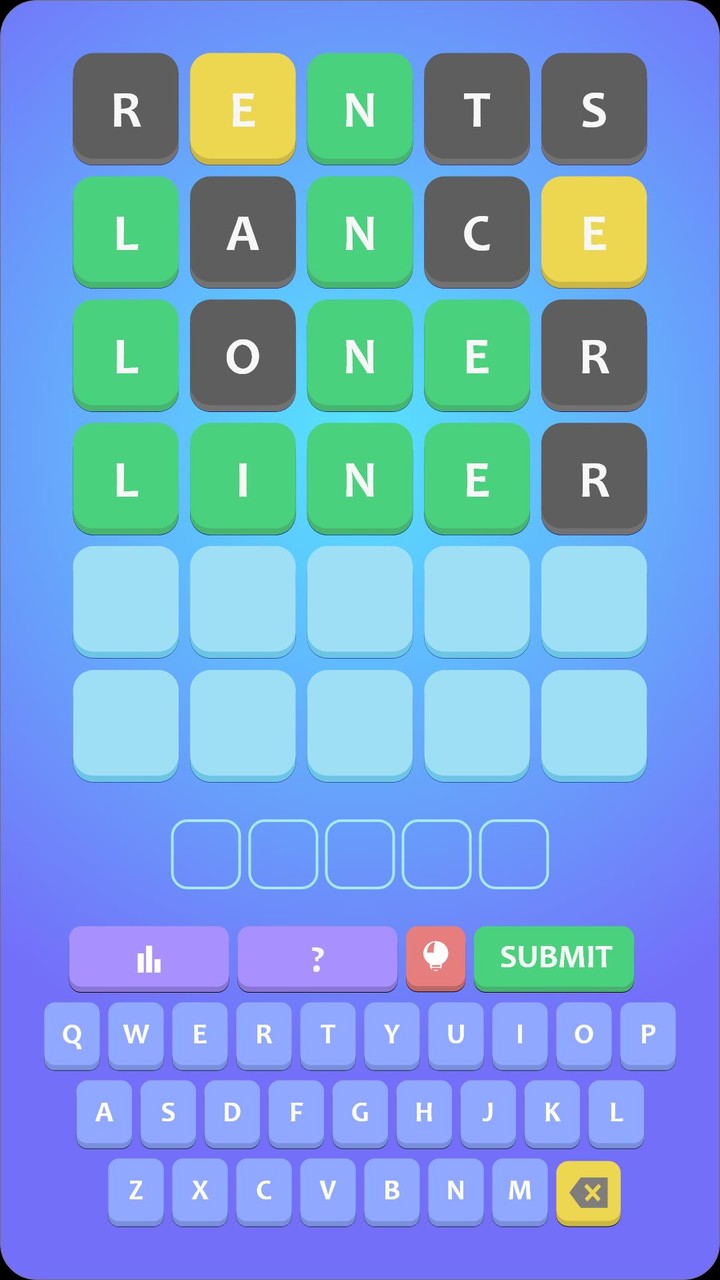 Wordsy: 5 Letter Word Game screenshot image 1_Popularmodapk.com