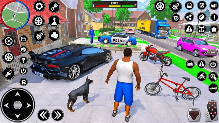 City Police Car Driving School screenshot image 4_Popularmodapk.com