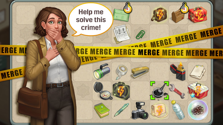 Merge Detective mystery story<span>(Unlimited money)</span> screenshot image 1_Popularmodapk.com