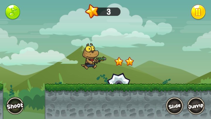 Dino Zombie Shooter screenshot image 2_Popularmodapk.com