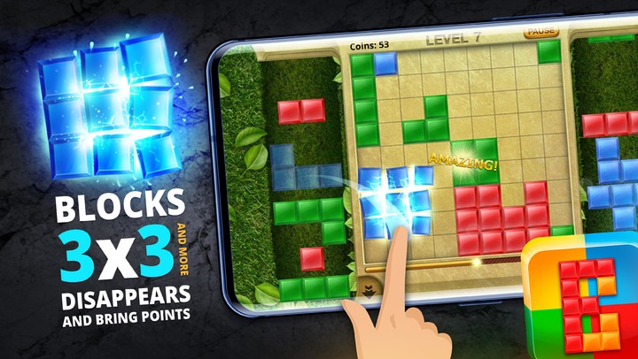 Fantastic Blocks Puzzle screenshot image 2_Popularmodapk.com