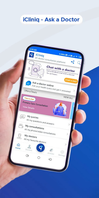 iCliniq - Ask/Consult Doctor 24x7, Second Opinion screenshot image 3_Popularmodapk.com
