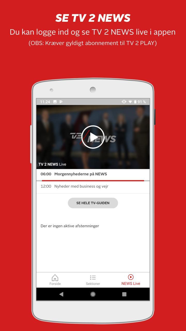 TV 2 Nyheder screenshot image 4_Popularmodapk.com