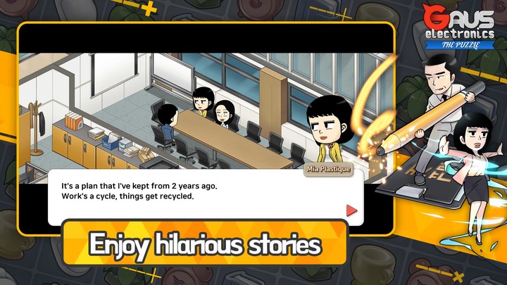 Gaus Electronics: The Puzzle screenshot image 2_Popularmodapk.com