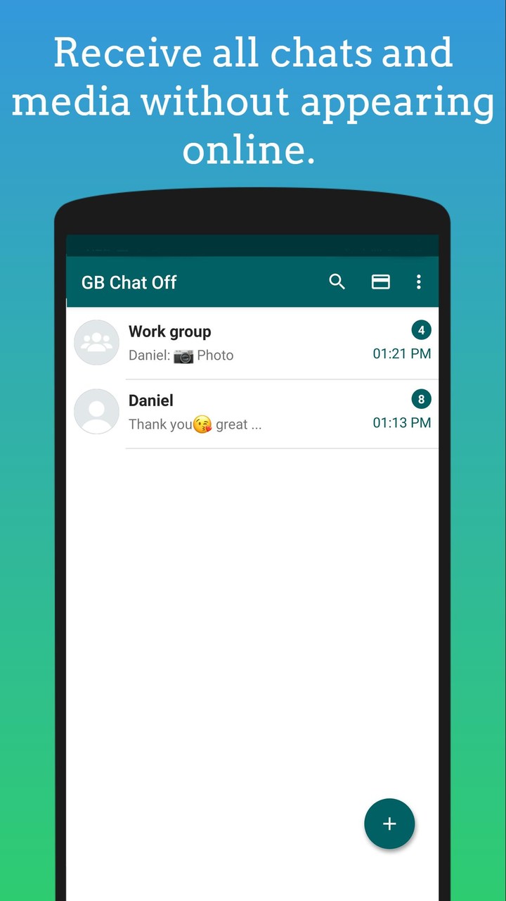 GB Chat Offline for WhatsApp screenshot image 1_Popularmodapk.com