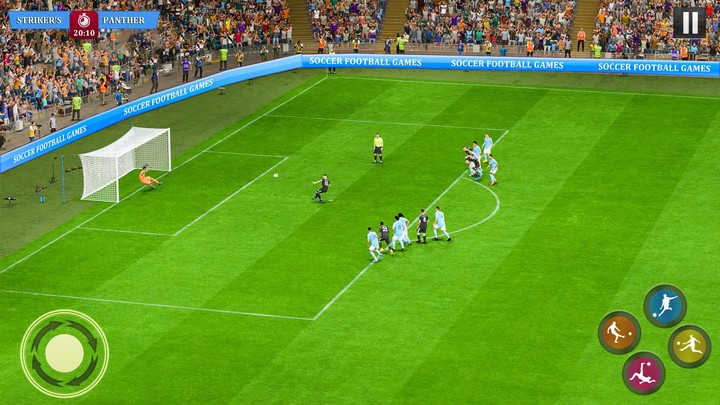 Soccer Games Football Offline screenshot image 4_Popularmodapk.com