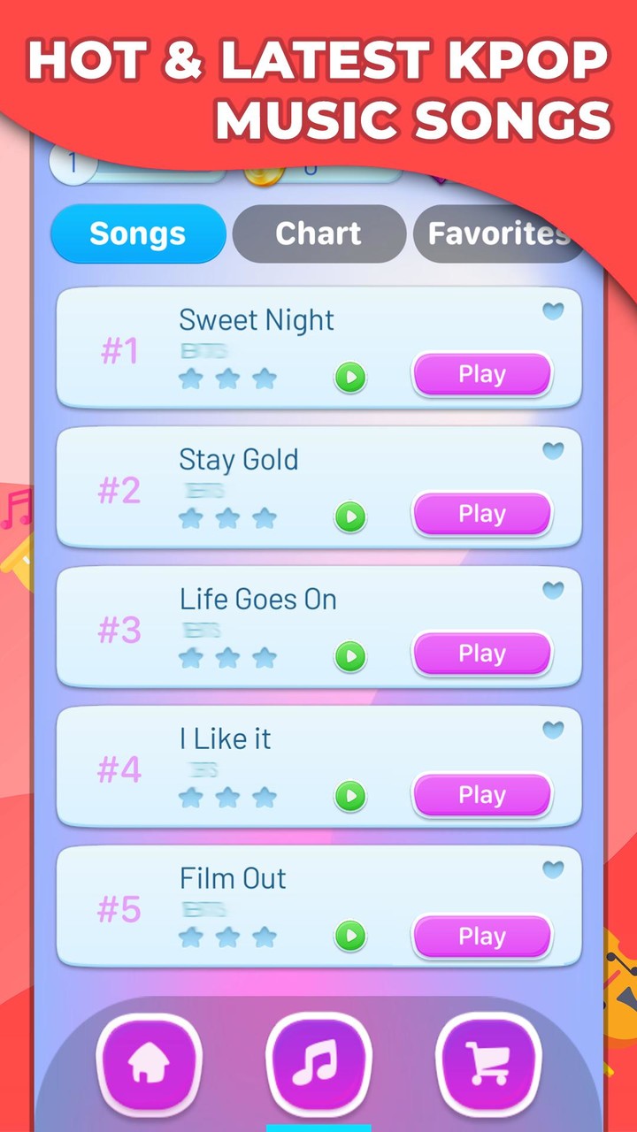 Piano KPOP Tiles 2 screenshot image 2_Popularmodapk.com