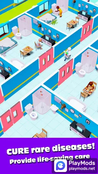 My Mini Mental Hospital Tycoon<span>(Speed change)</span> screenshot image 2_Popularmodapk.com