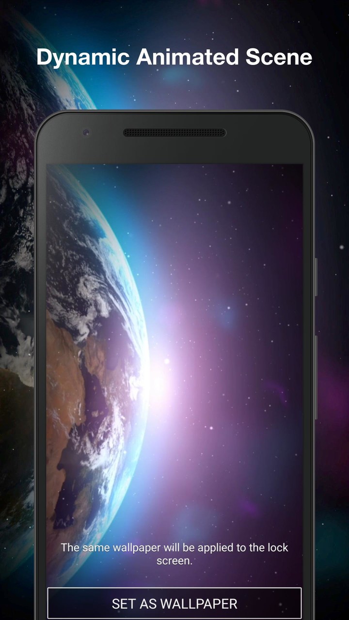 Earth Galaxy Live Wallpaper screenshot image 7_Popularmodapk.com