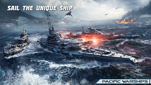 Pacific Warships: Naval PvP<span>(Mod Menu)</span> screenshot image 3_Popularmodapk.com