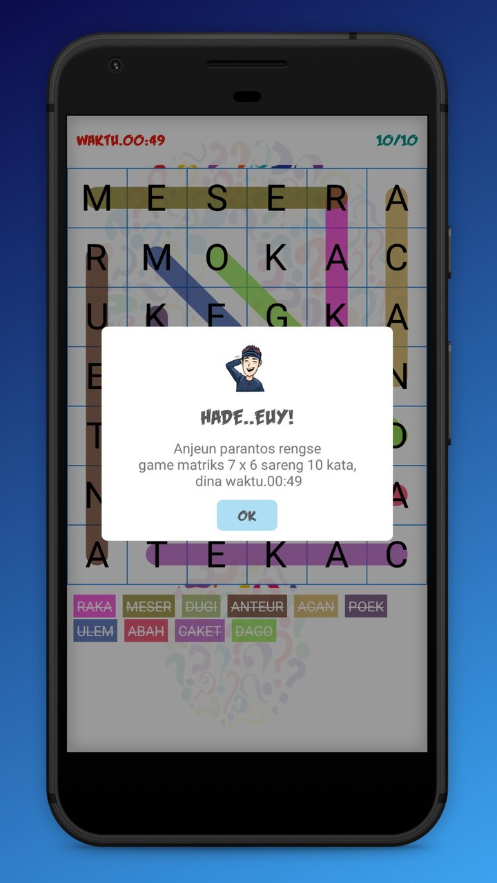 Game Kosakata Sunda screenshot image 3_Popularmodapk.com