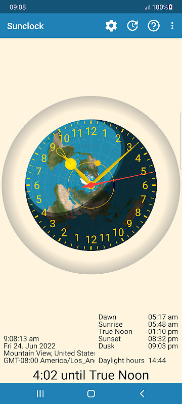 Sunclock - Sunrise Sunset Moon screenshot image 14_Popularmodapk.com