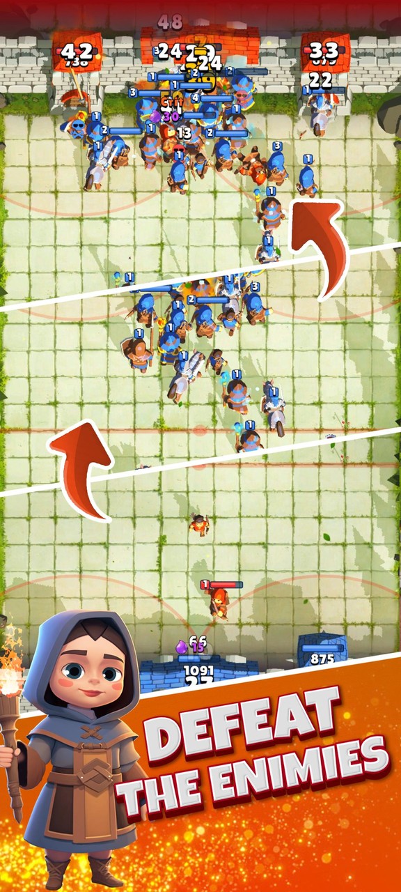 Merge Fighter screenshot image 3_Popularmodapk.com