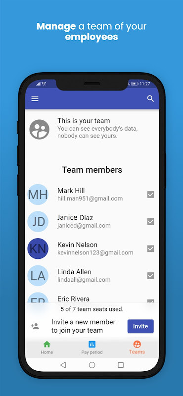 Timesheet Track Hours Salary screenshot image 4_Popularmodapk.com