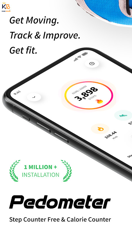 Pedometer Step Counter Calorie screenshot image 26_Popularmodapk.com