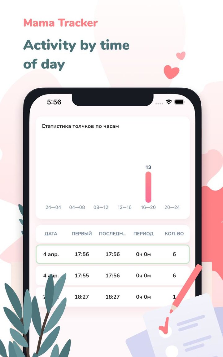 Kick counter contraction timer screenshot image 11_Popularmodapk.com