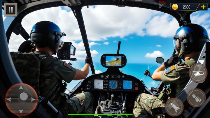 Gunship Strike Helicopter Game screenshot image 1_Popularmodapk.com