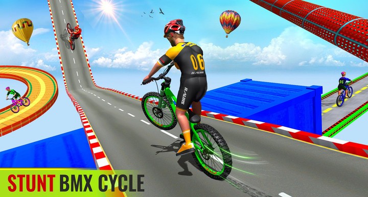 BMX Cycle Racing Stunts 3D screenshot image 5_Popularmodapk.com