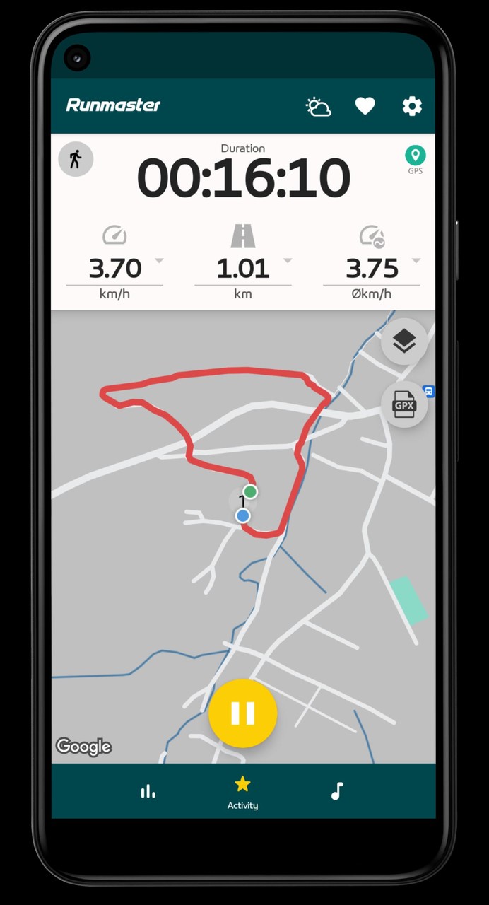 Runmaster GPS Outdoor Tracker screenshot image 10_Popularmodapk.com