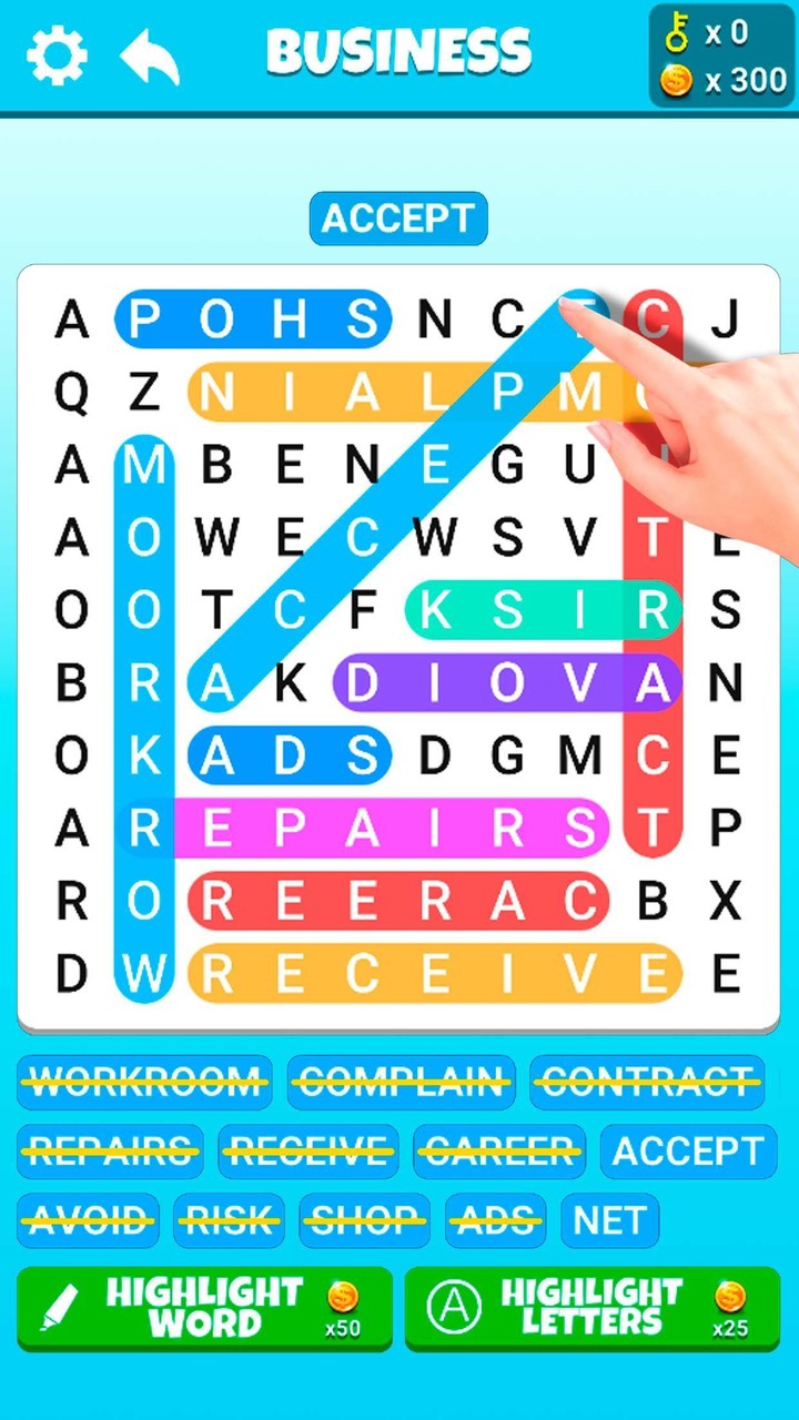 Word Search screenshot image 5_Popularmodapk.com