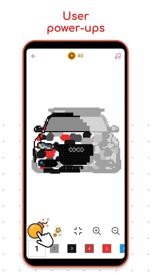Pixel Art ・ Coloring by Number screenshot image 4_Popularmodapk.com