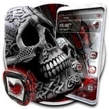 Skull Red Butterfly Theme1.3.1_Popularmodapk.com