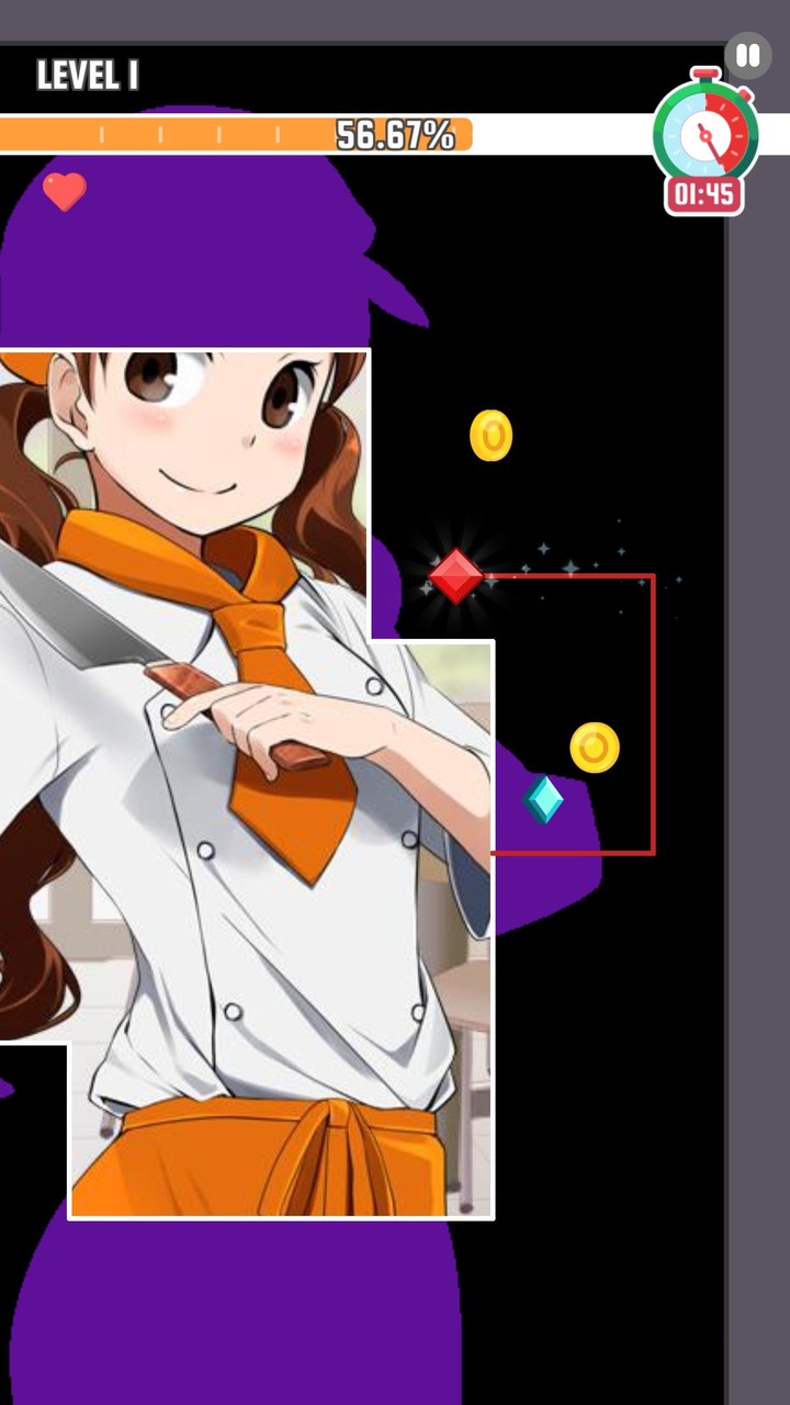 Qix Panic - Draw Lines screenshot image 2_Popularmodapk.com