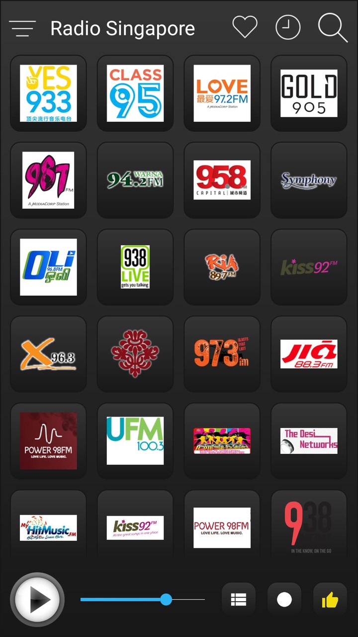 Singapore Radio FM AM Music screenshot image 2_Popularmodapk.com