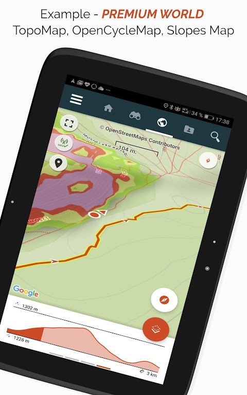 SityTrail hiking trail GPS screenshot image 9_Popularmodapk.com