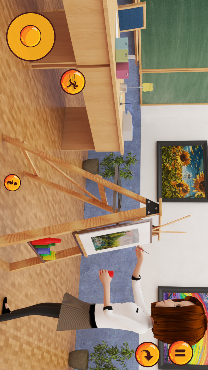 High school girls simulator(No Ads) screenshot image 4_Popularmodapk.com