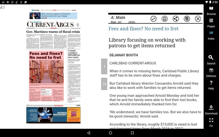 Carlsbad Current Argus Print screenshot image 7_Popularmodapk.com