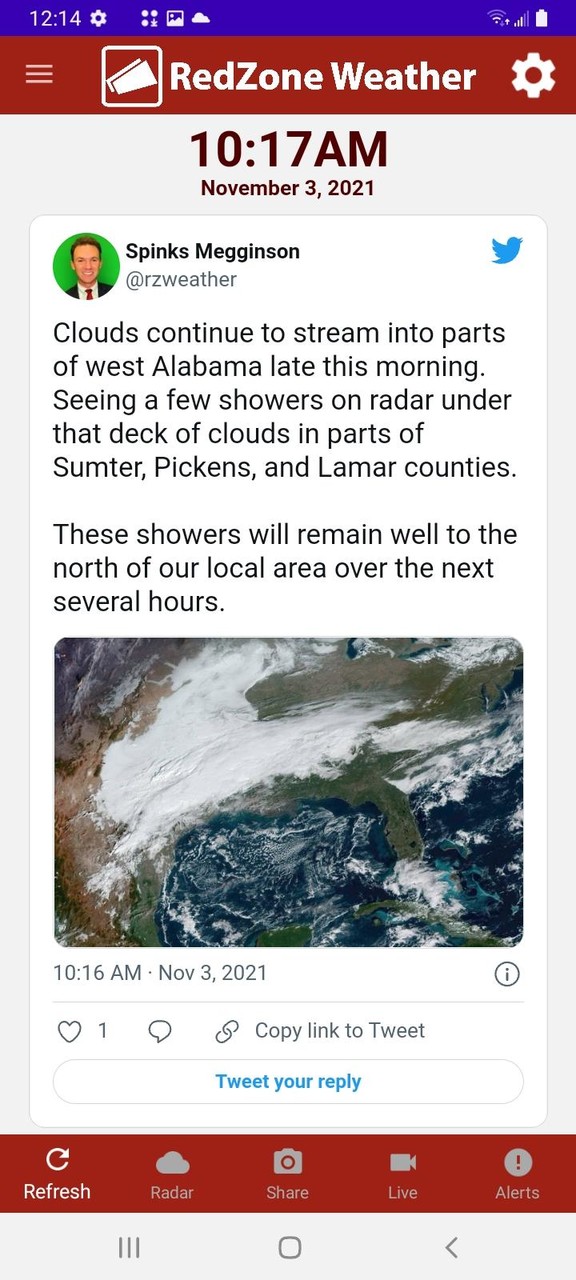 RedZone Weather screenshot image 6_Popularmodapk.com