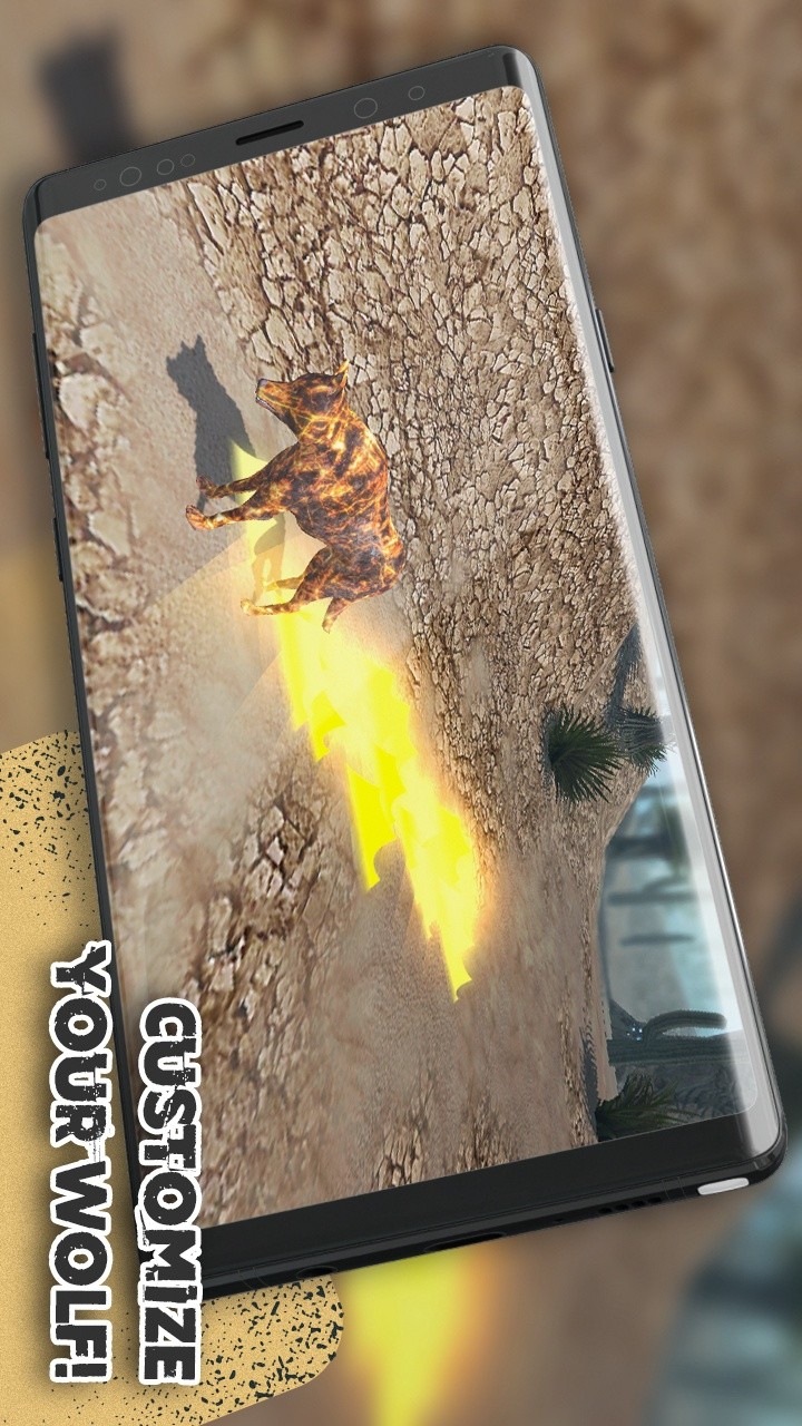 Wolf Simulator Evolution(Large gold coins) screenshot image 3_Popularmodapk.com