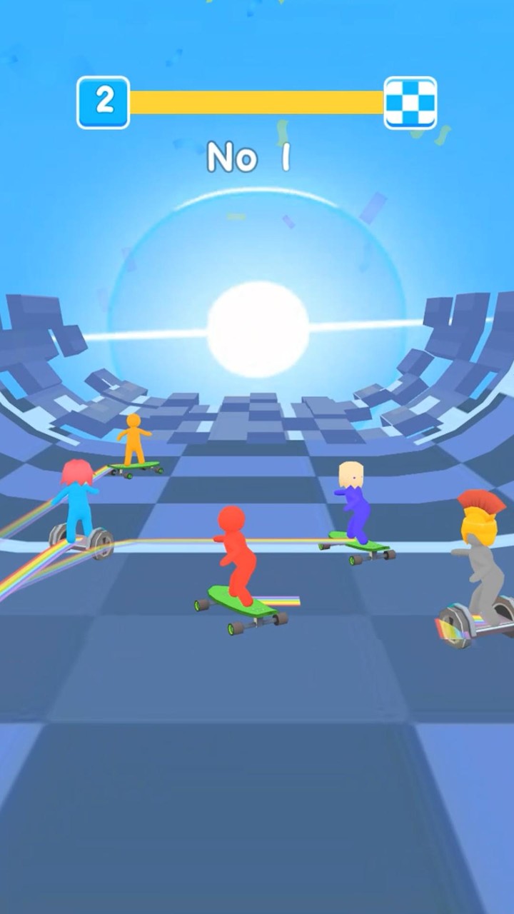 Crazy Skate Race screenshot image 3_Popularmodapk.com