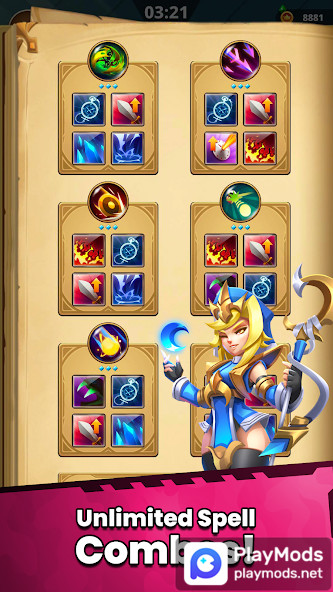 Hero Survivors - Spells Maker<span>(mod menu)</span> screenshot image 3_Popularmodapk.com