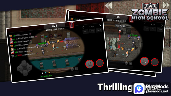 Zombie High School<span>(No Ads)</span> screenshot image 5_Popularmodapk.com