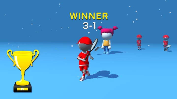 Stickman Mobile Tennis screenshot image 4_Popularmodapk.com