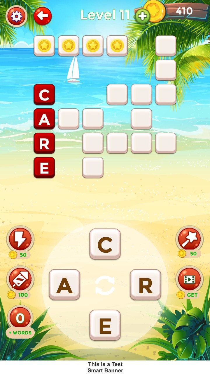 Beach Word Puzzle screenshot image 3_Popularmodapk.com
