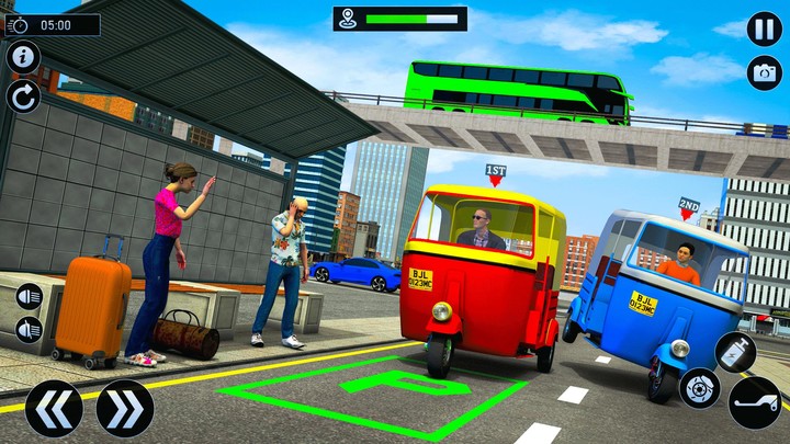Indian Modern Rickshaw Games screenshot image 3_Popularmodapk.com