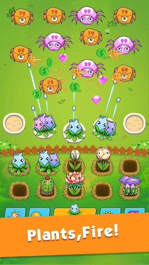 Fortunate Garden-Smash Monsters(Skip advertising and get a reward) screenshot image 18_Popularmodapk.com