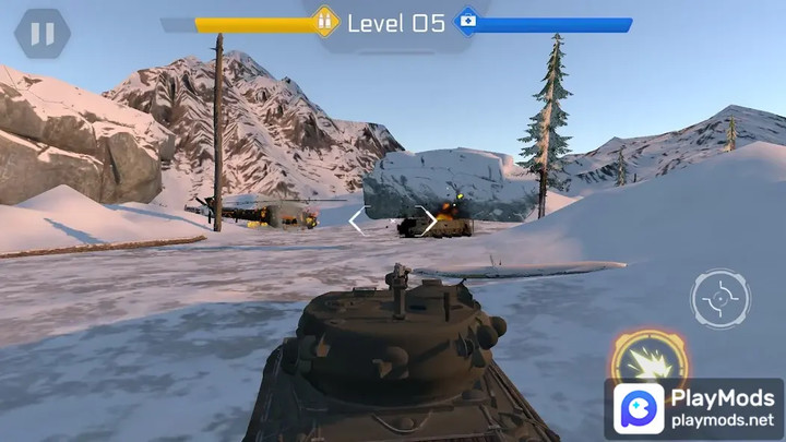 Tank Strike: Armored Warfare<span>(Unlimited Money)</span> screenshot image 5_Popularmodapk.com