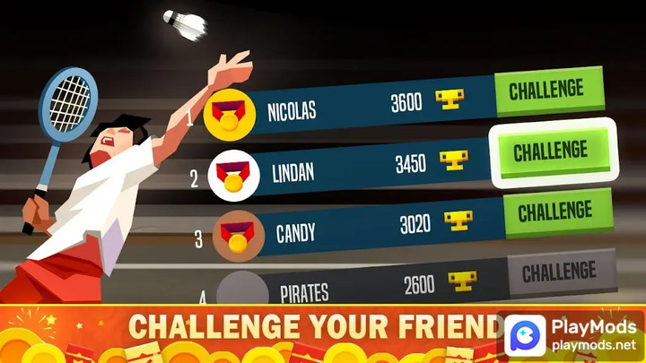 Badminton League<span>(Unlimited Money)</span> screenshot image 10_Popularmodapk.com
