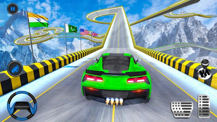 Car Stunts Race Car Simulator screenshot image 1_Popularmodapk.com