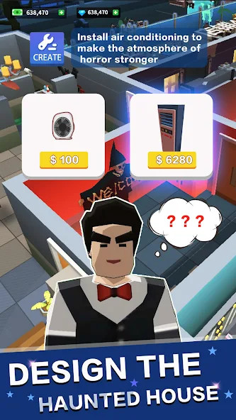 Idle Mystery Room Tycoon : 3D screenshot image 1_Popularmodapk.com