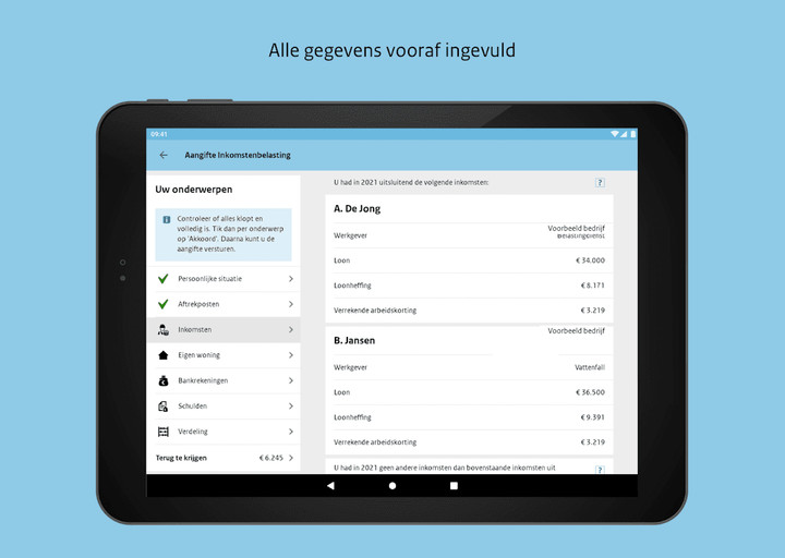 Aangifte Inkomstenbelasting screenshot image 5_Popularmodapk.com