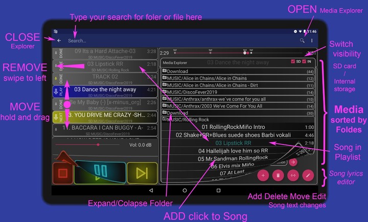 Backing Track Player DEMO screenshot image 24_Popularmodapk.com