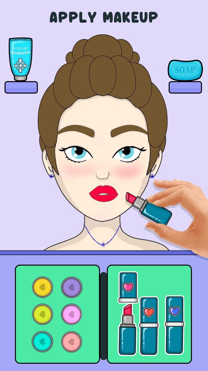 Paper Dolls Dress Up DIY Games screenshot image 1_Popularmodapk.com