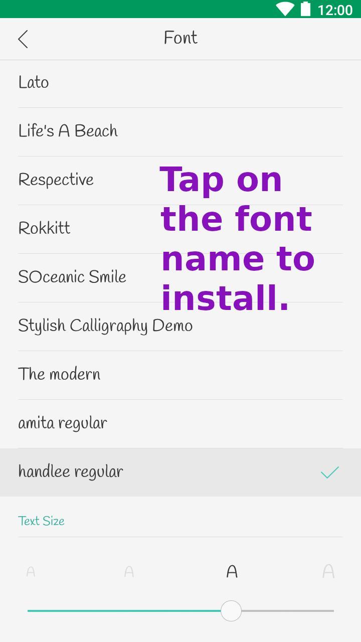 Free Fonts for OPPO screenshot image 5_Popularmodapk.com