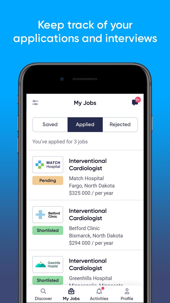 medvocation -  healthcare jobs screenshot image 3_Popularmodapk.com